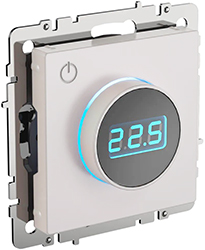 терморегулятор электронный IEK ТС10-1-БрЖ Brite - внешний вид