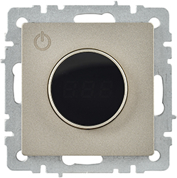 терморегулятор электронный IEK ТС10-1-БрШ Brite - внешний вид