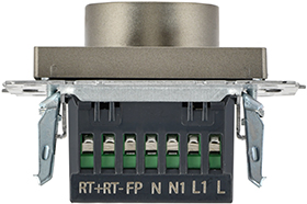 терморегулятор электронный IEK ТС10-1-БрШ Brite - вид сбоку