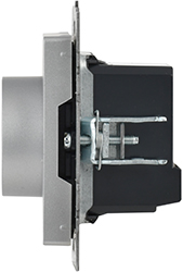 терморегулятор электронный IEK ТС10-1-БрА Brite - вид сбоку