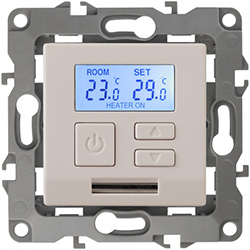 Лицевая сторона универсального темрморегулятора