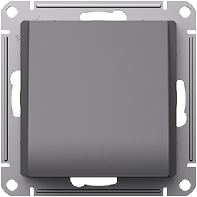 вывод кабеля Systeme Electric AtlasDesign, базальт - внешний вид