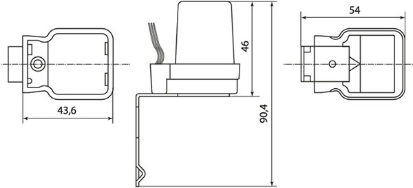 фотореле ФРЛ-01 TDM - размеры