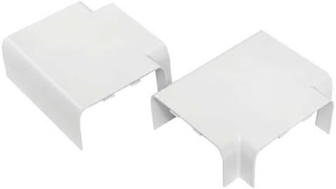 угол T-образный EKF tchw-105-50x2 для кабель-канала C-Line - внешний вид 2 шт.