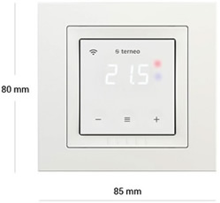 терморегулятор Terneo SX для теплого пола - размеры